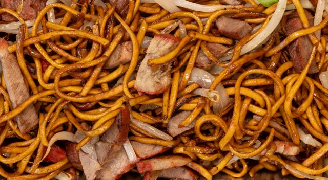 BBQ Pork Chow Mein