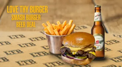LTB Smash Burger Beer Deal
