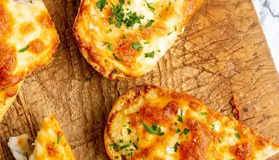 Garlic Bread without Cheese