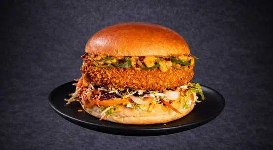 Chilli Veggie Burger - Grilled Chicken Delivery in Upton E13