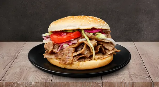 Doner In Bun Burger