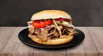 Doner In Bun Burger