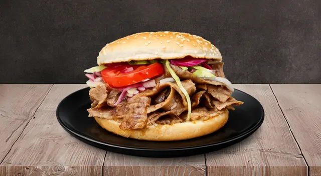 Doner In Bun Burger
