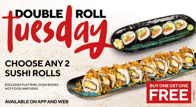 DOUBLE ROLL TUESDAY
