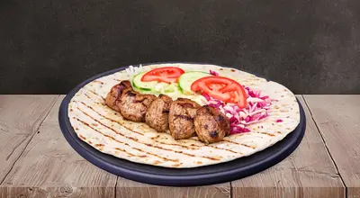 Lamb Shish In Wrap