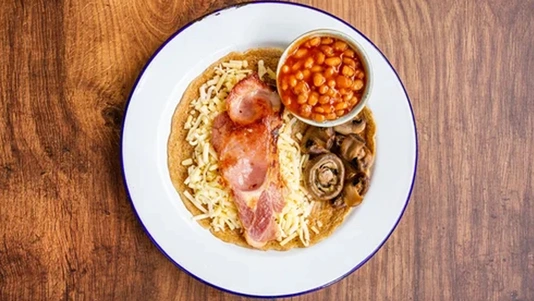 Filled Single Oatcake - Sausage Collection in Acres Nook ST6