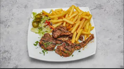 #57 - 3 Lamb Chops Meal (Del)