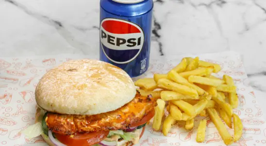Peri Peri Chicken Burger Meal