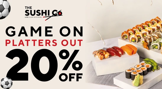 FOOTBALL FEVER - 20% OFF PLATTERS