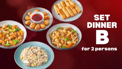 Set Dinner B for 2 Person