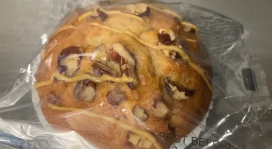 Salted Caramel and Pecan Muffin - Coffee Collection in Mow Cop ST7