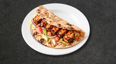 Onion Pakora Wrap
