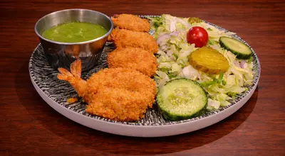 Coated Prawns