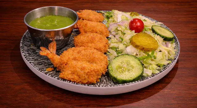 Coated Prawns