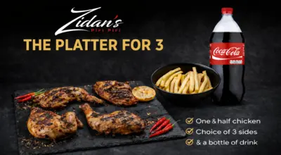 Platter for 3