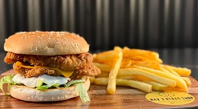 Double Crispy Chicken Burger Meal