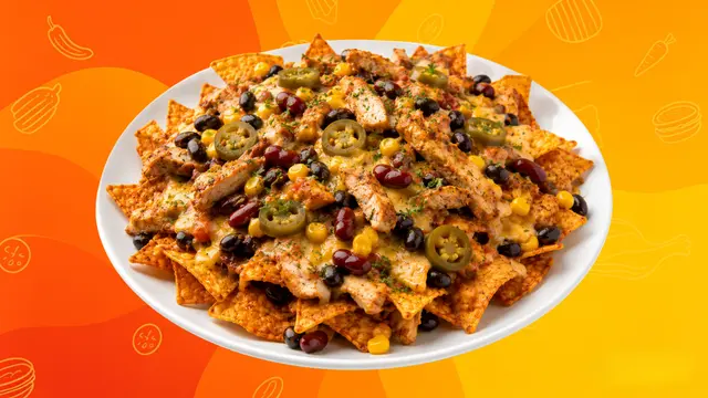 Santa Fe Chicken Nachos