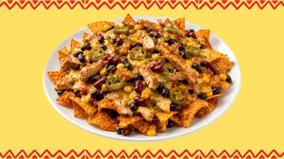 Santa Fe Chicken Nachos