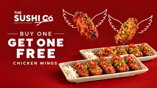 BUY ONE GET ONE FREE CHICKEN WINGS