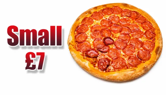 Any Small Pizza £7