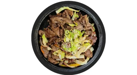 16. Beef (So) Bulgogi - Korean style Stir fry - Bibimbap Delivery in Chells SG2