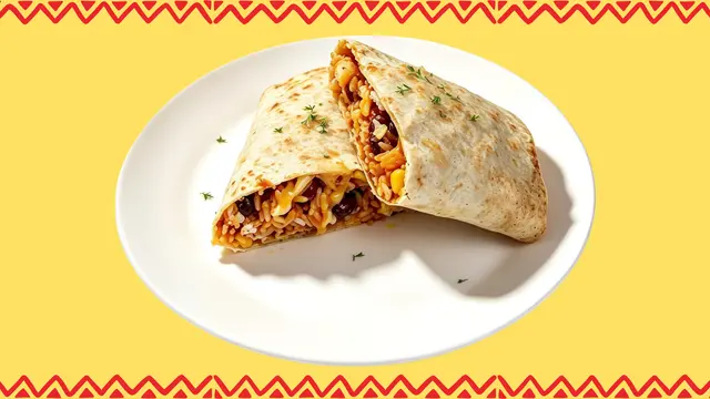 Veggie Burrito  (original style, toasted)