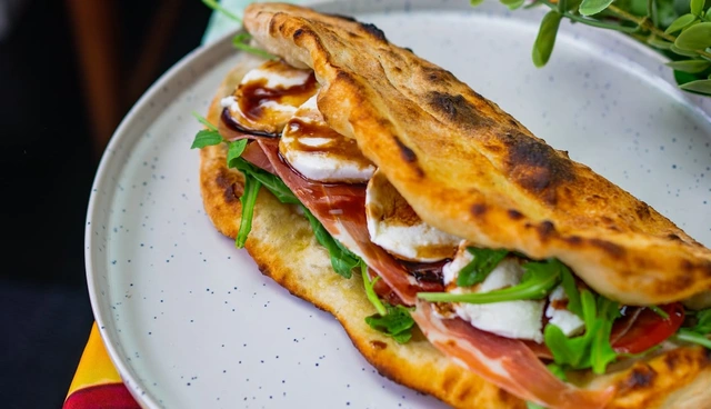Parma Ham & Mozzarella Focaccia