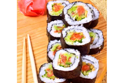 Teriyaki Chicken Katsu Roll with Avocado