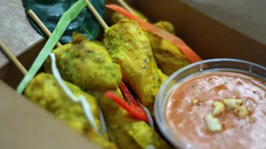 Chicken Satay - Curries Delivery in Darby Green GU17