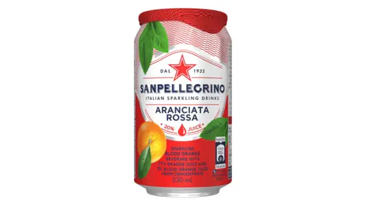 San Pellegrino Blood Orange - Can - Burgers Collection in East Dulwich SE22