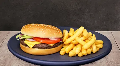 Kids Cheese Burger Meal