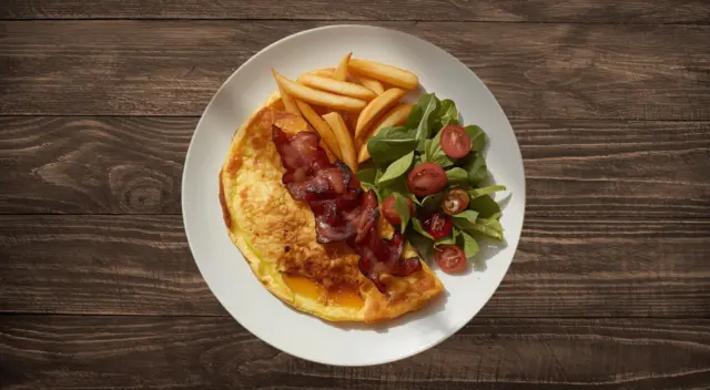 Bacon Omelette