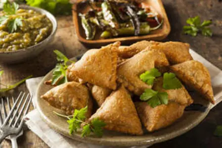 Vegetable Samosa - Curry Delivery in Crayford DA1