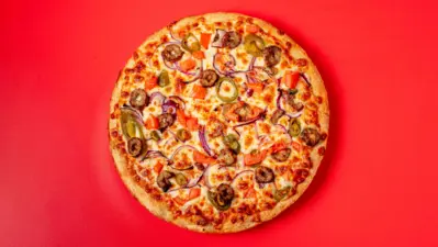 Kebab Pizza