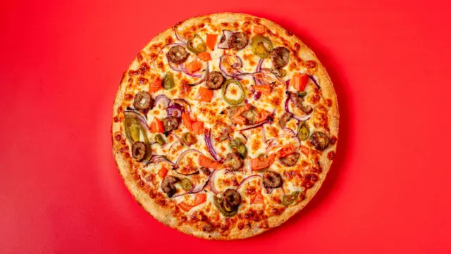 Kebab Pizza