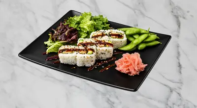 Chicken Katsu Avocado Uramaki (8pcs)