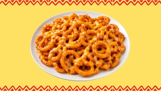 Cheesy Curly Fries