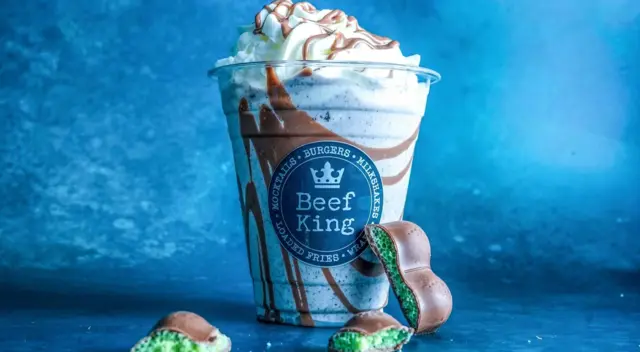 Mint Aero Milkshake