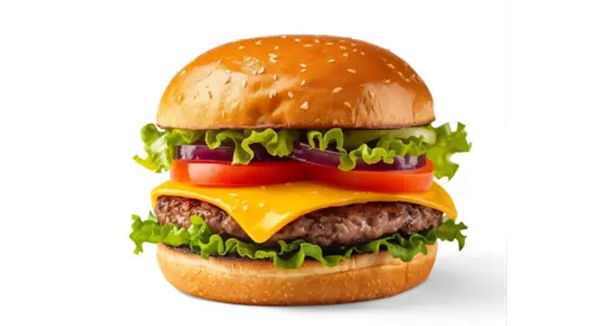 Cheeseburger with Salad - Takeaway Delivery in Stopsley LU2