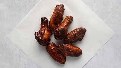 6 Hickory BBQ Wings