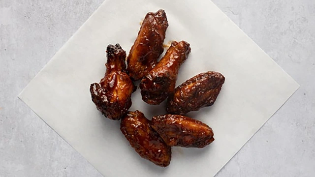 6 Hickory BBQ Wings