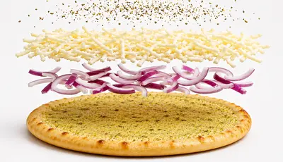 Cheese & Onion Garlic Bread