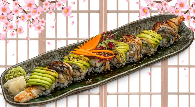 Dragon Roll Maki (8pcs)