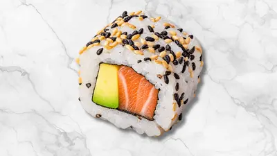Salmon Avocado Uramaki