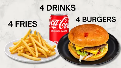 Hungry Bundle for 4
