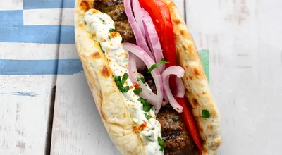 Lamb Skewer Gyros