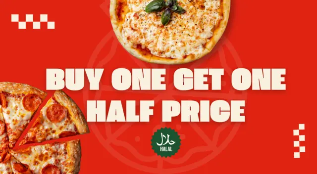 Buy One Get One Half Price