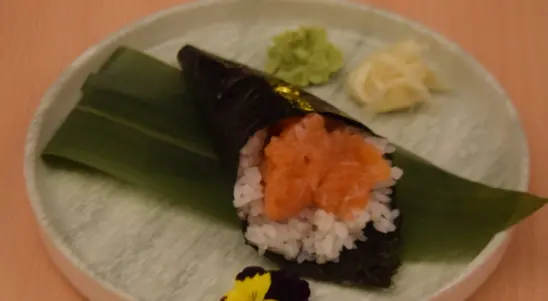 Salmon & Avocado Temaki