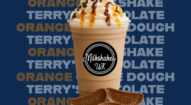 Terry’s Chocolate Orange Milkshake Large