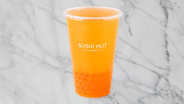 Orange Fruit Bubble Tea